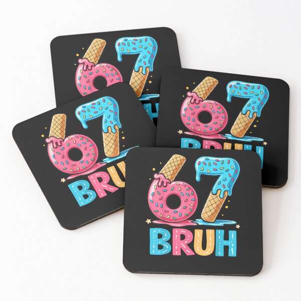 Item preview, Six Seven Bruh 67 Ice Cream Drip for Men Women Kids designed and sold by MatherFisher.