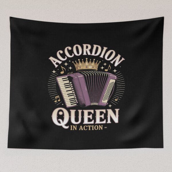 Item preview, Accordion Player Musician Squeezebox Life Folk Rhythm designed and sold by Tatianamiobi.