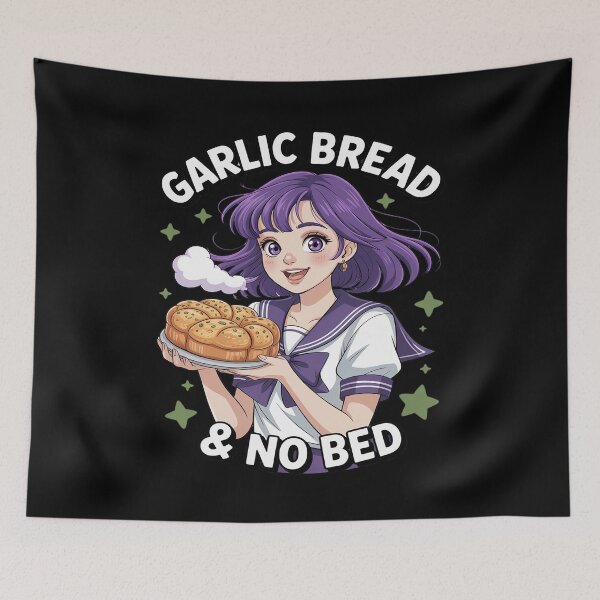 Item preview, Ace Pride Garlic Bread No Bed Cool Asexual LGBTQ+ designed and sold by Tatianamiobi.