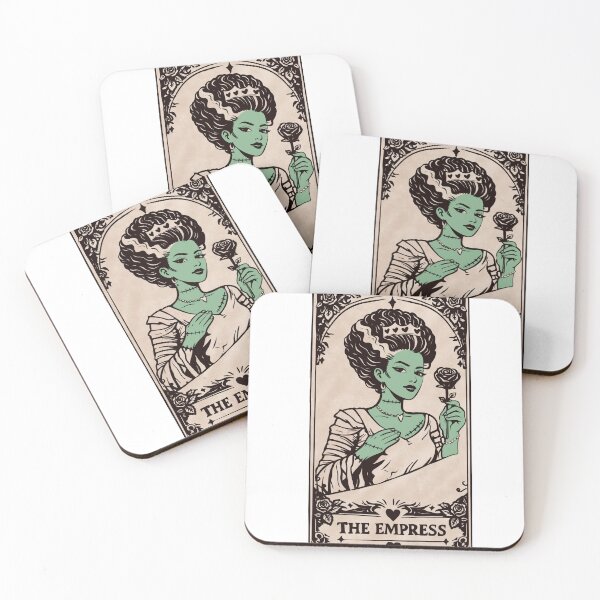 Item preview, The Empress Tarot Card – Bride of Frankenstein Gothic Tarot designed and sold by MoeJoedesign .