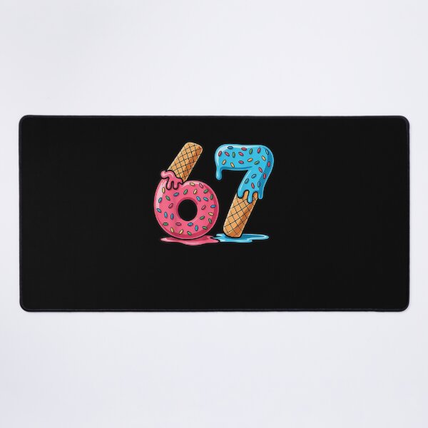 Item preview, Six Seven Ice Cream Drip Cool Meme 67 Funny Number designed and sold by MatherFisher.
