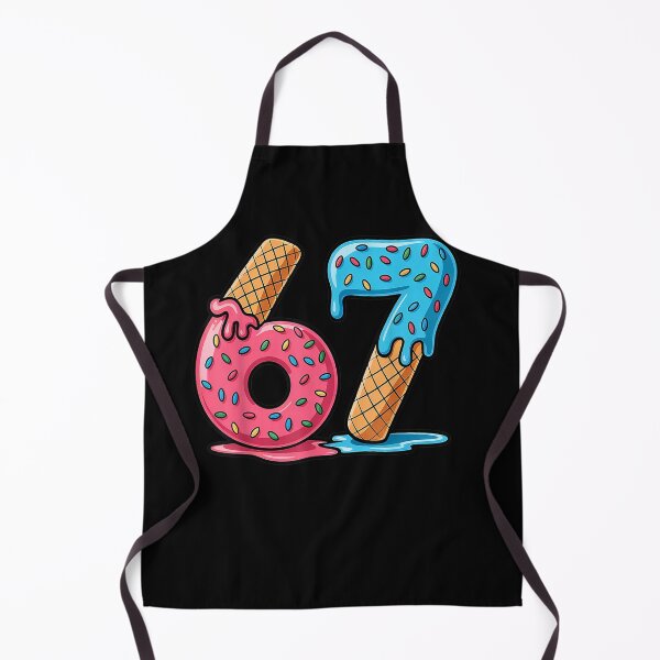 Item preview, Six Seven Ice Cream Drip Cool Meme 67 Funny Number designed and sold by MatherFisher.