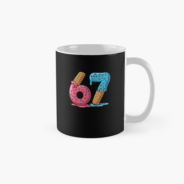 Item preview, Six Seven Ice Cream Drip Cool Meme 67 Funny Number designed and sold by MatherFisher.