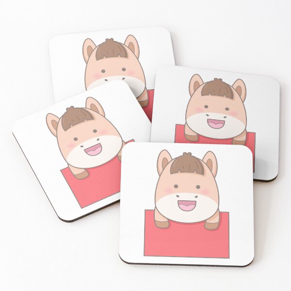 Item preview, Chinese new year greeting blank card cute horse designed and sold by nuchz.