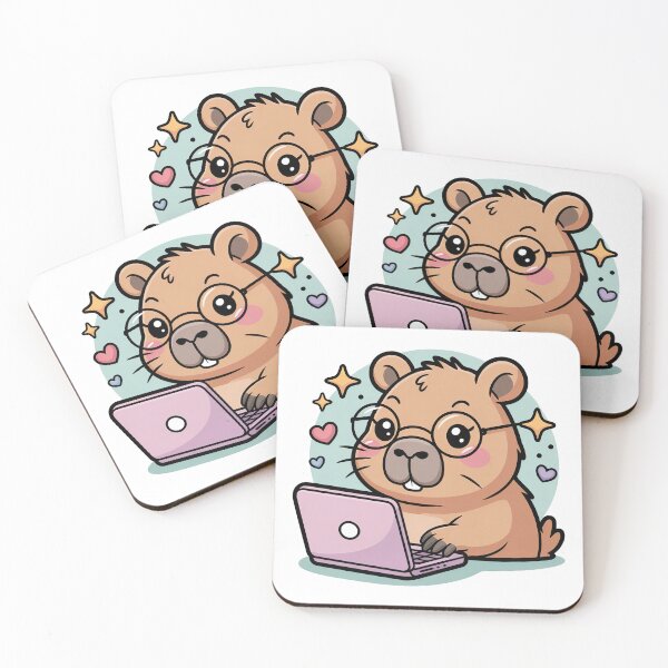 Item preview, Kawaii Capybara, Capybara Kawaii  designed and sold by graphic-genie.