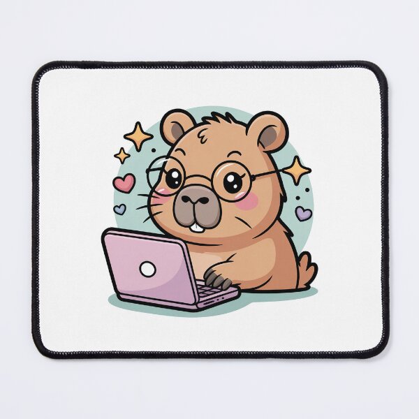 Item preview, Kawaii Capybara, Capybara Kawaii designed and sold by graphic-genie.