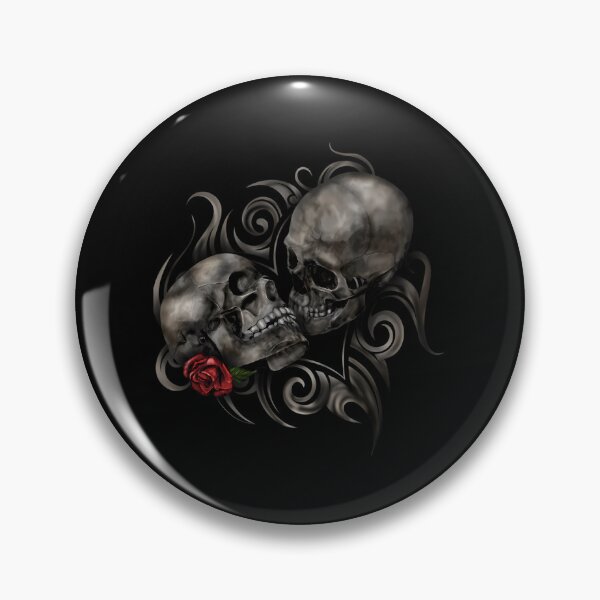 Item preview, Skulls in Love Dark Romance designed and sold by nbaepxsgkc49.