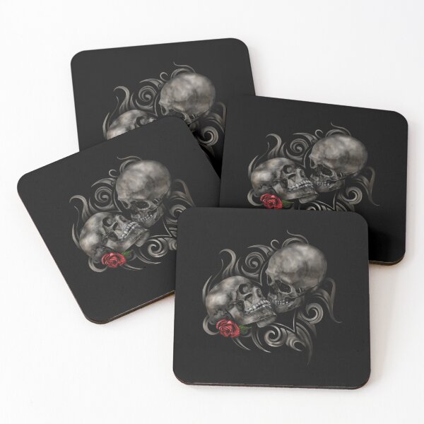 Item preview, Skulls in Love Dark Romance designed and sold by nbaepxsgkc49.