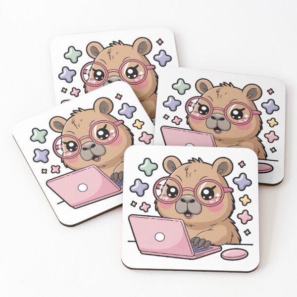 Item preview, Kawaii Capybara, Capybara Kawaii  designed and sold by graphic-genie.