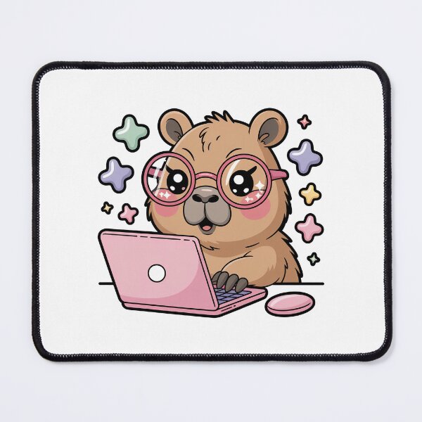 Item preview, Kawaii Capybara, Capybara Kawaii designed and sold by graphic-genie.