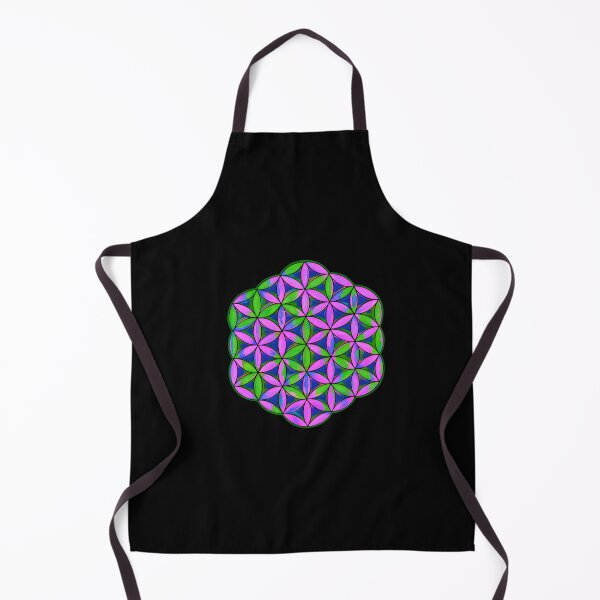 Item preview, Flower of Life Green and Purple  designed and sold by shantilovesart.
