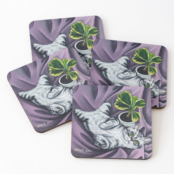 Item preview, Cats and still life designed and sold by EmilyDouArt.