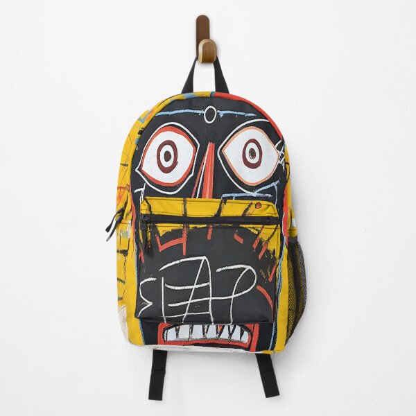 Item preview, Neo-Expressionist Chaos – Abstract Portrait on Yellow designed and sold by Groovy Looks.