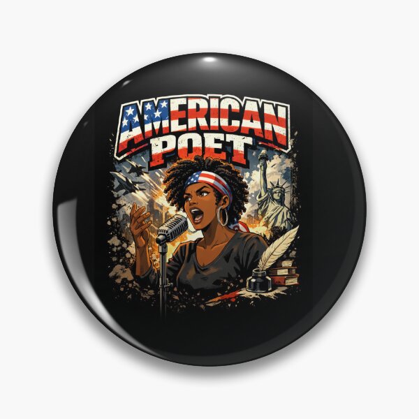 Item preview, American Poet Shirt designed and sold by Antuan Simmons.