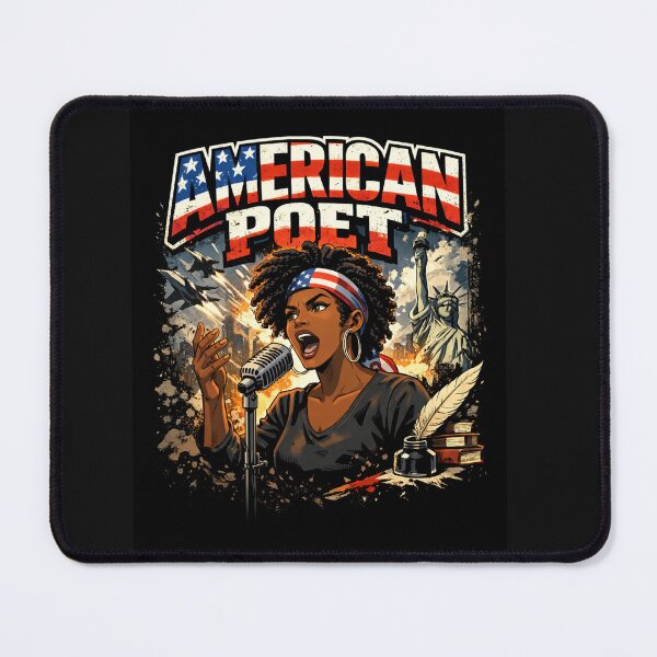 Item preview, American Poet Shirt designed and sold by Antuan Simmons.