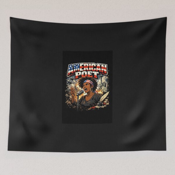 Item preview, American Poet Shirt designed and sold by Antuan Simmons.