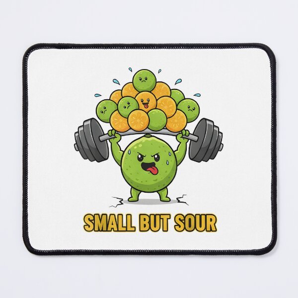 Item preview, Funny calamansi illustration Small But Sour designed and sold by Uglyandcute.
