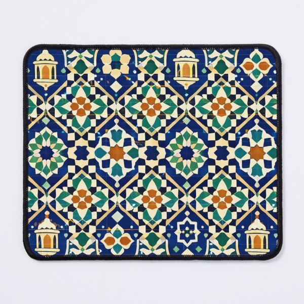Item preview, Fez, Morocco Traditional Tile Pattern designed and sold by Myra365Art.