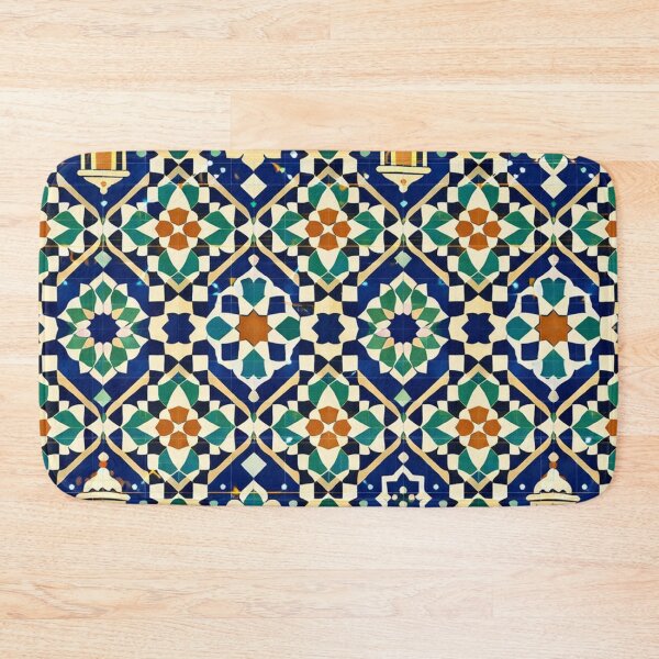 Item preview, Fez, Morocco Traditional Tile Pattern designed and sold by Myra365Art.