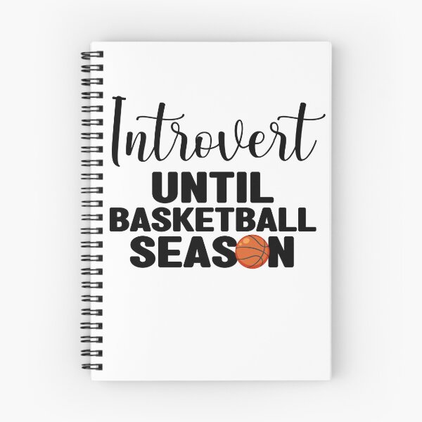 Item preview, Saying: Introvert until basketball season designed and sold by CHASAcreative.
