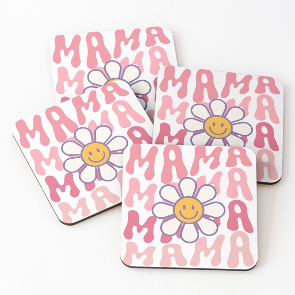 Item preview, Mama Cute Retro Vibe Typography designed and sold by WhimsyBunnyGarden.