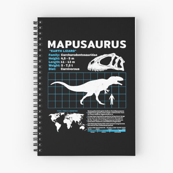 Item preview, Mapusaurus Fact Sheet designed and sold by NicGrayGraphic.