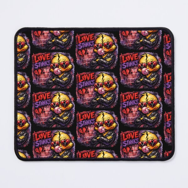 Item preview, Love Stinks Edgy Graffiti Duck Anti Valentine Design designed and sold by TeeTimeTreasure.