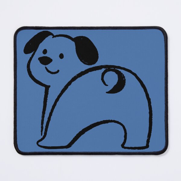 Item preview, cute dog shown from behind designed and sold by ArtSE46.