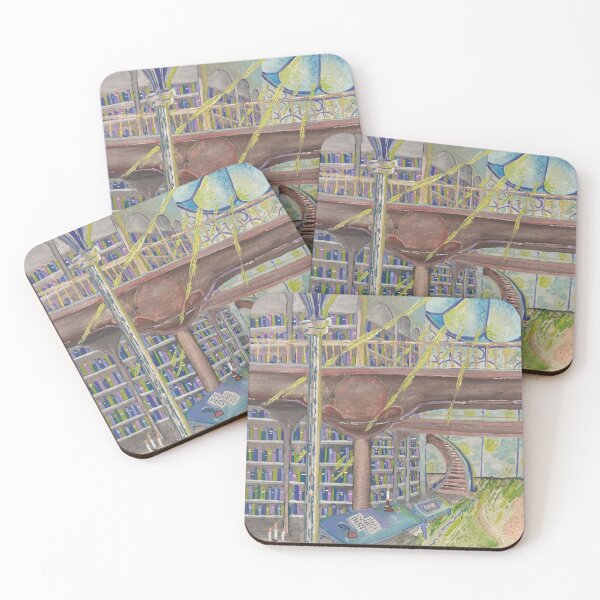 Item preview, Blue library designed and sold by Isabelle-Jipson.