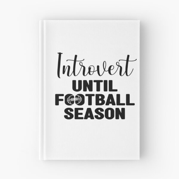 Item preview, Saying: Introvert until football season designed and sold by CHASAcreative.
