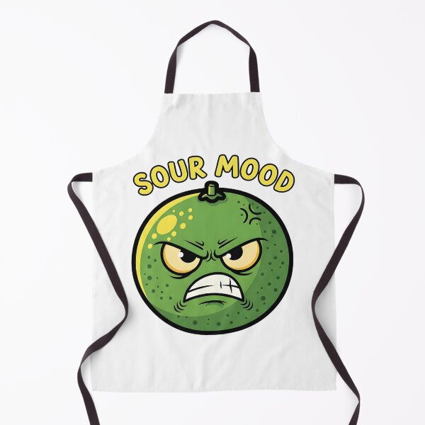 Item preview, Funny calamansi illustration Sour Mood designed and sold by Uglyandcute.