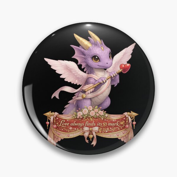 Item preview, Cupid Baby Dragon – Love Always Finds Its Mark designed and sold by Hatchling Hollow.