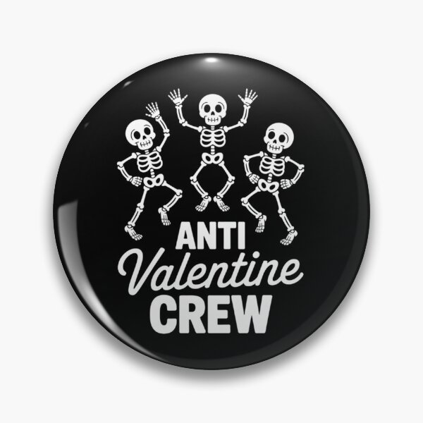 Item preview, Skeleton Anti Valentine Crew designed and sold by nbaepxsgkc49.