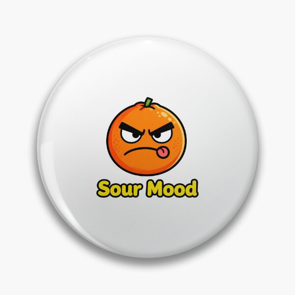 Item preview, Funny calamansi illustration Sour Mood designed and sold by Uglyandcute.