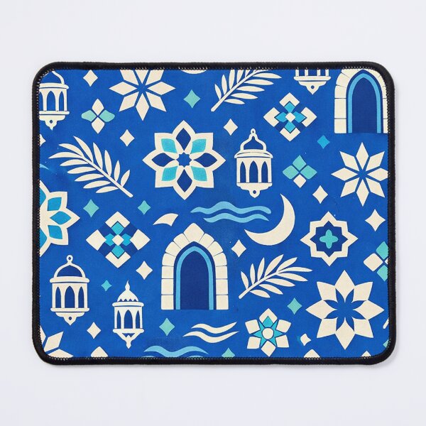 Item preview, Tangier Morocco Blue & White Pattern designed and sold by Myra365Art.