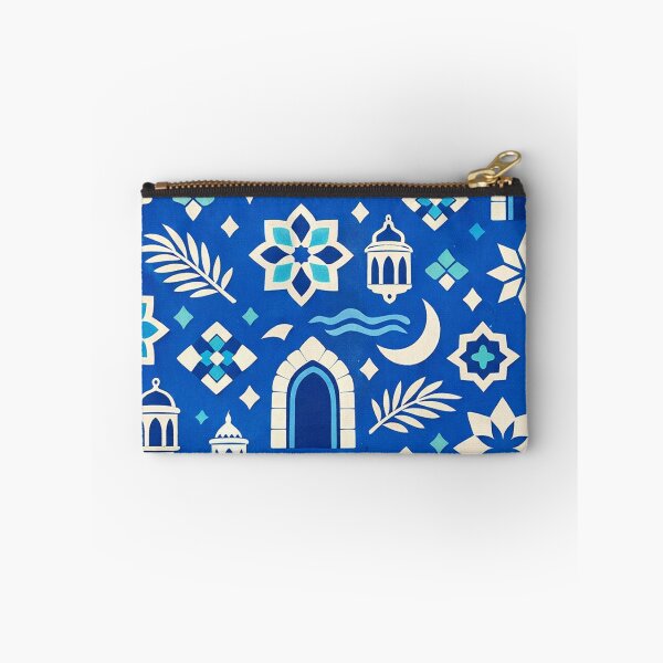 Item preview, Tangier Morocco Blue & White Pattern designed and sold by Myra365Art.