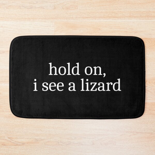 Item preview, Hold on, I see a lizard designed and sold by Sleepy Cat Design.