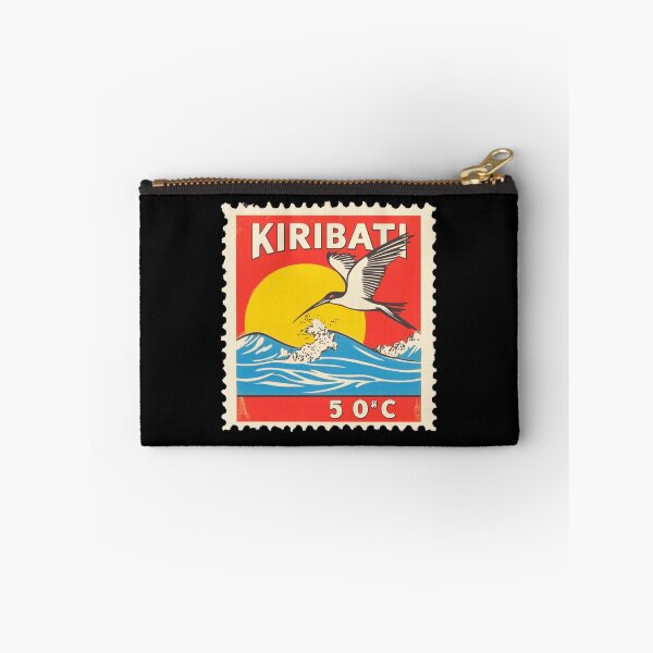 Item preview, Vintage Kiribati Postage Stamp Art - Frigatebird & Rising Sun designed and sold by tiigerdad.