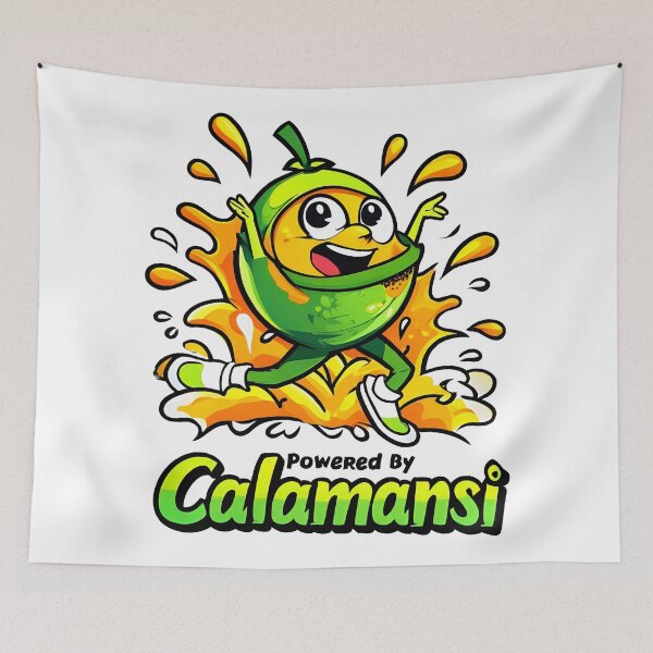 Item preview, Funny calamansi illustration Powered By Calamansi designed and sold by Uglyandcute.