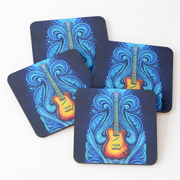 Item preview, Roco Rock Guitar(blue) designed and sold by Michael Puckett.