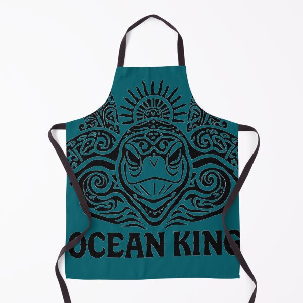 Item preview, Ocean King Tribal Turtle Spirit Art designed and sold by IvoryArtDesign.
