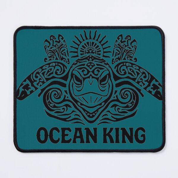 Item preview, Ocean King Tribal Turtle Spirit Art designed and sold by IvoryArtDesign.