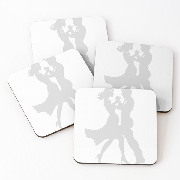 Item preview, Romantic Dancing Couple Silhouette Art designed and sold by Adappai.