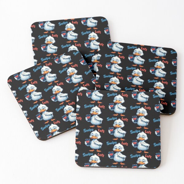 Item preview, Swipe Left Funny Dating Duck Design designed and sold by TeeTimeTreasure.