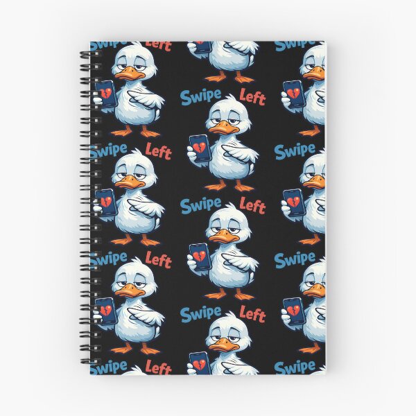 Item preview, Swipe Left Funny Dating Duck Design designed and sold by TeeTimeTreasure.