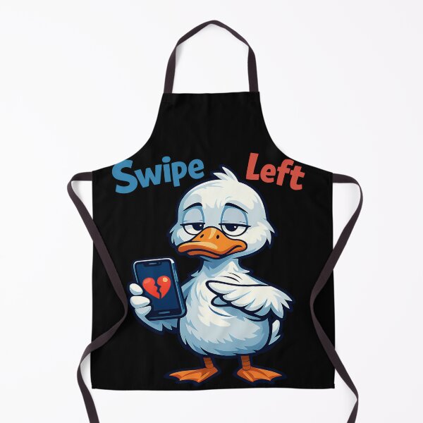 Item preview, Swipe Left Funny Dating Duck Design designed and sold by TeeTimeTreasure.
