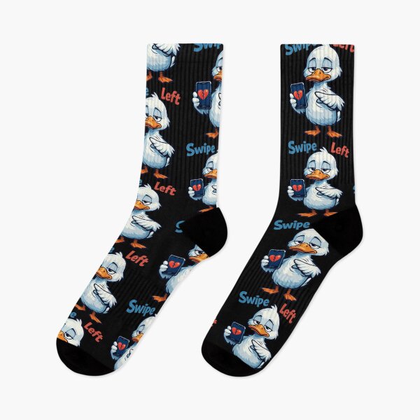 Item preview, Swipe Left Funny Dating Duck Design designed and sold by TeeTimeTreasure.