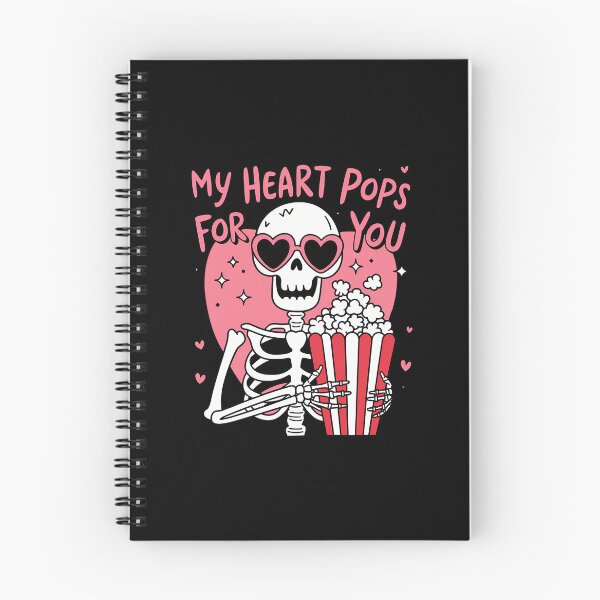 Item preview, My Heart Pops for You Skeleton Popcorn designed and sold by rskybohty25.