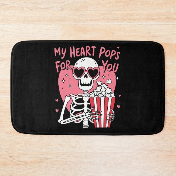 Item preview, My Heart Pops for You Skeleton Popcorn designed and sold by rskybohty25.