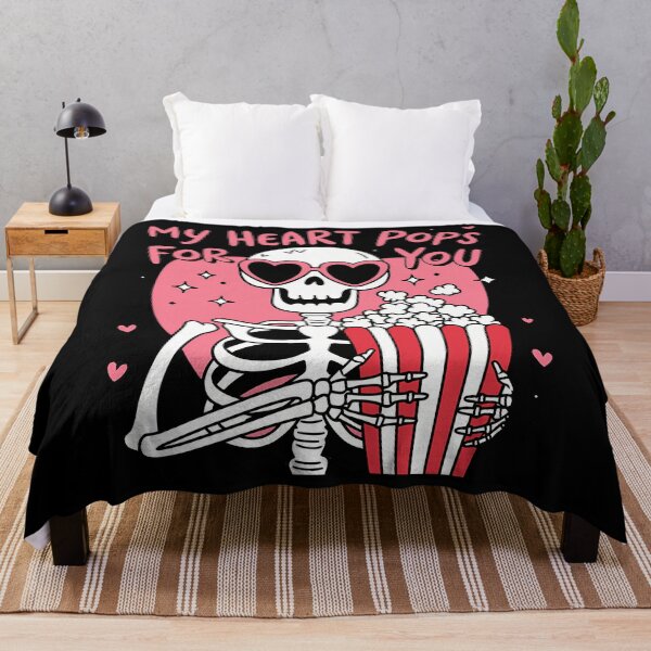 Item preview, My Heart Pops for You Skeleton Popcorn designed and sold by rskybohty25.